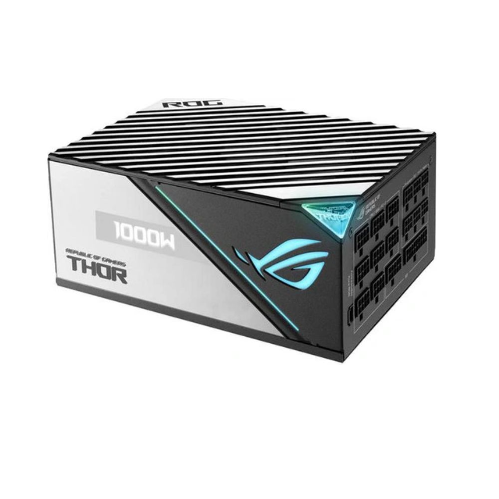 Купить БП ATX 1000W Asus ROG Thor 1000P2, Platinum, 20+4/24+4/24+8/20+4+8/24+4+8/24+8+8,13.5сm,8x6+2p PCI-E в Алматы