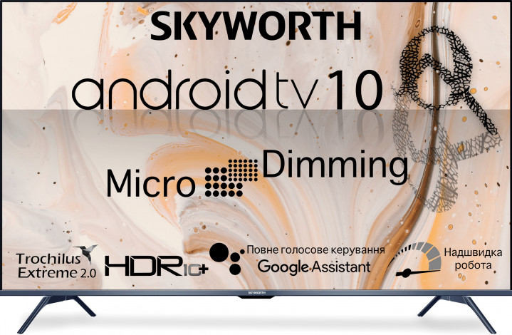 купить Телевизор 55* SKYWORTH 55G3A LED SMART UltraHD ANDROID TV. в Алматы