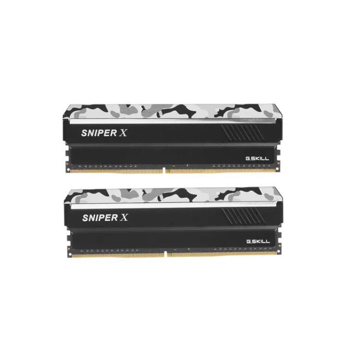 купить Комплект модулей памяти G.SKILL SniperX F4-3200C16D-16GSXWB DDR4 16GB (Kit 2x8GB) 3200MHz в Алматы