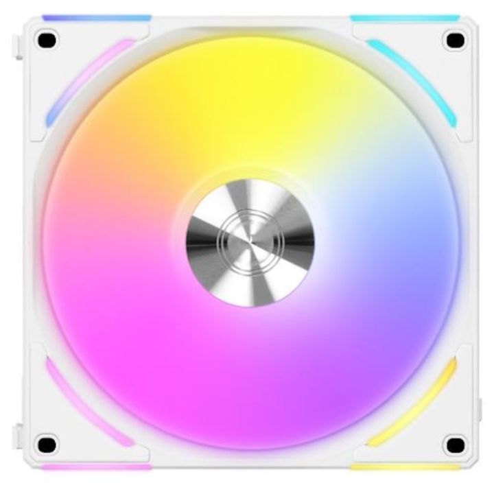 купить Вентилятор для корпуса Lian Li UNI FAN AL ARGB 120mm White UF-AL120V2-1W в Алматы