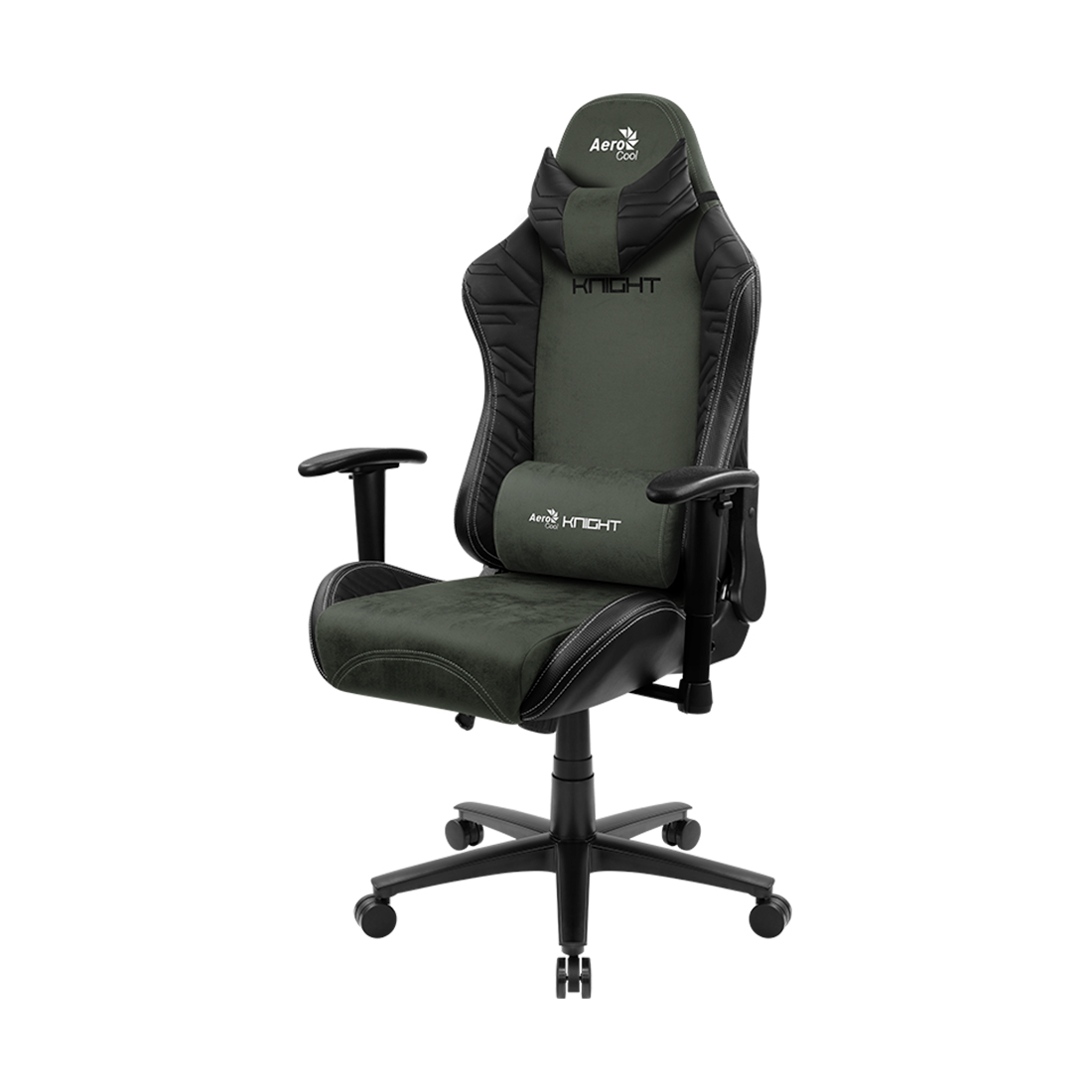 купить Игровое компьютерное кресло, Aerocool, KNIGHT Hunter Green, Искусственная кожа AeroSuede, (Ш)69*(Г)70*(В)125 (135) см, Тёмно-зелёный в Алматы