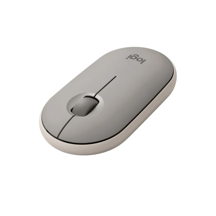 купить LOGITECH Pebble M350 Wireless Mouse - SAND - 2.4GHZ/BT - EMEA - CLOSED BOX в Алматы