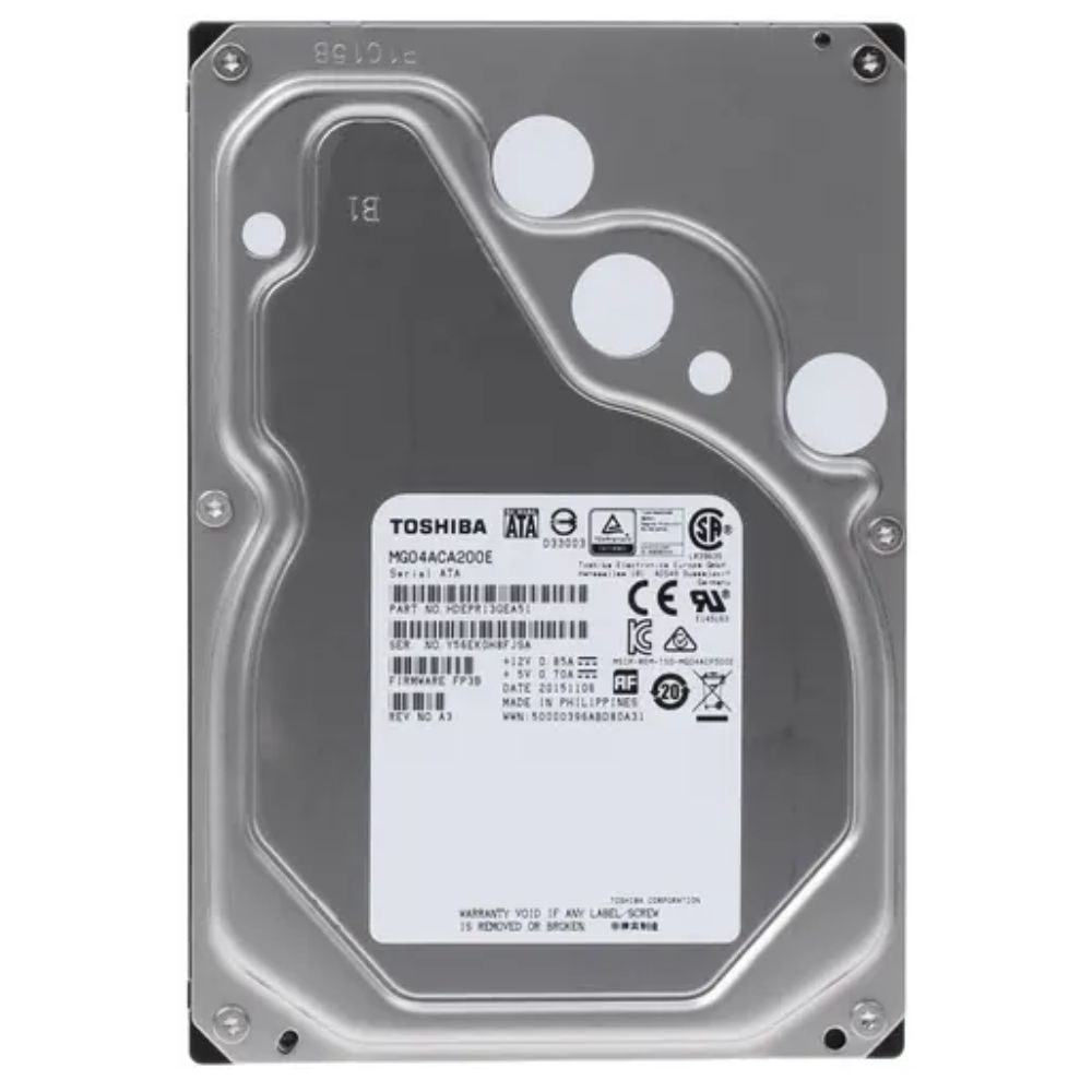 купить Корпоративный Жесткий Диск HDD  2Tb TOSHIBA Enterprise SATA 6Gb/s 7200rpm 128Mb 3.5" MG04ACA200E в Алматы