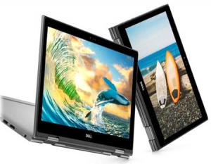 купить Ноутбук Inspiron 5378 (2-in-1 convert) / 13,3* Touch FHD / Core i3-7100U / 4GB / 1TB / Intel HD / Win 10 / Silver в Алматы