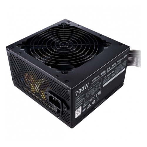 купить Блок питания CoolerMaster MasterWatt Lite 700W Вентилятор 12 см, 80PLUS, MPE-7001-ACABW-EU в Алматы