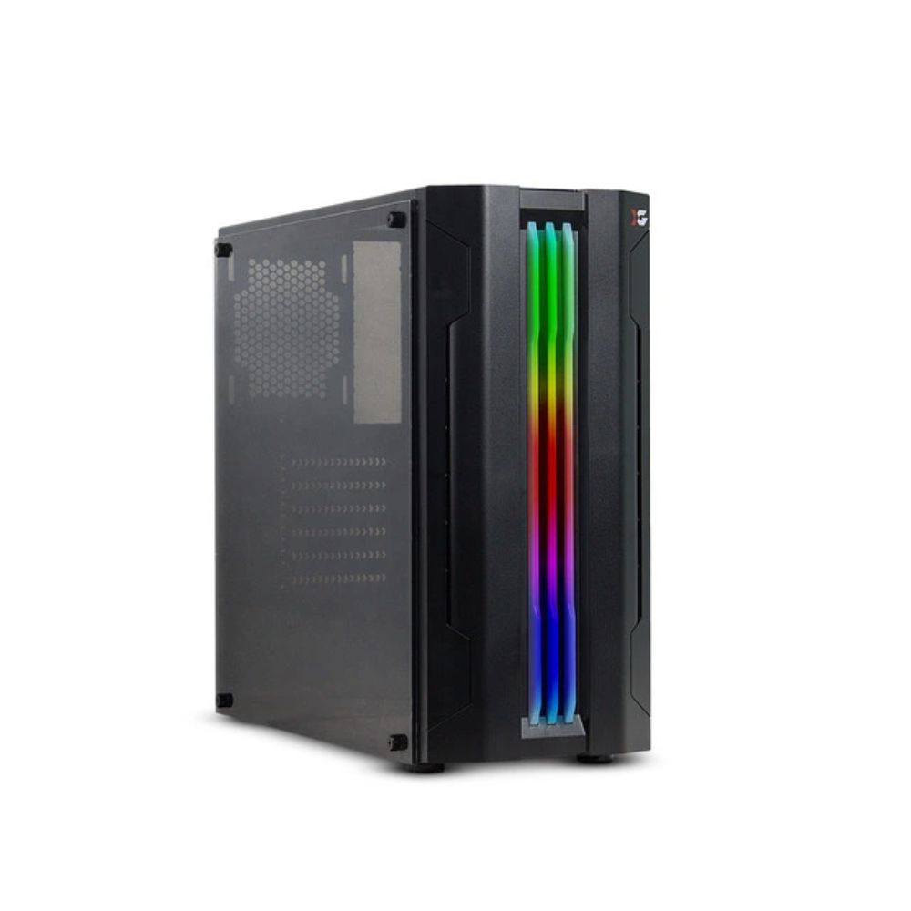 Купить Корпус X-Game Thor, Midi Tower, ATX, Black, 2x3.5*/3x2.5*, USB, USB3.0, RGB в Алматы