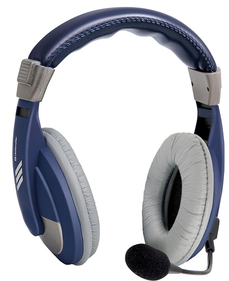купить Наушники с микрофоном Defender Gryphon HN-750 Blue  в Алматы