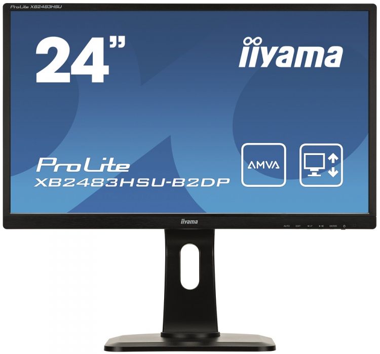 купить Монитор LCD 27** [16:9] 1920х1080 MVA, nonGLARE, 300cd/m2, H178°/V178°, 3000:1, 12М:1, 16.7M Color, 4ms, VGA, HDMI, DP, USB-Hub, Height adj, Pivot, Tilt, HAS, Speakers, Swivel, 3Y, Black в Алматы