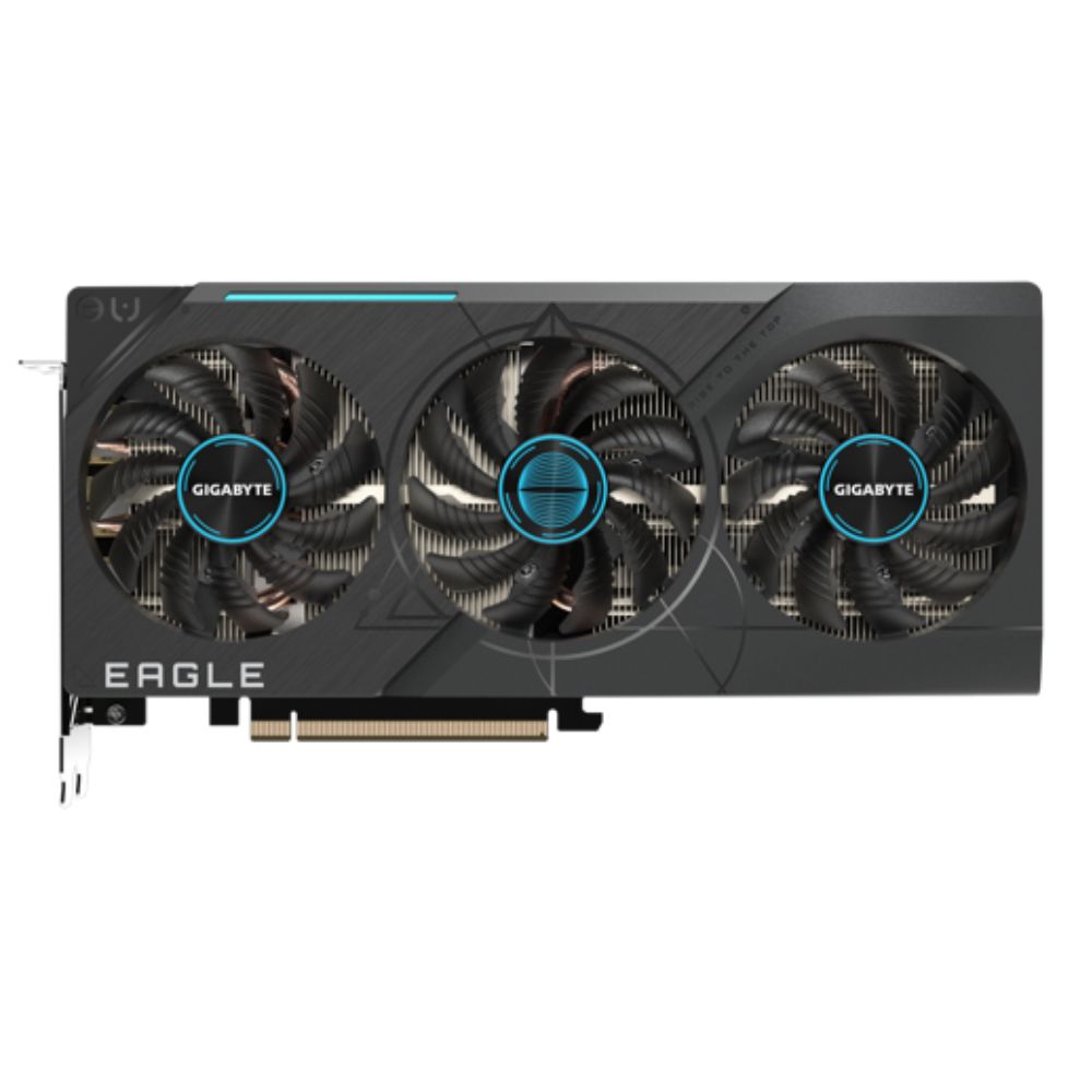 купить Видеокарта Gigabyte GV-N407SEAGLE OC-12GD, 12Gb GDDR6X, 192Bit Interface, 7168 Cuda Cores, HDMI, DP, BOX в Алматы