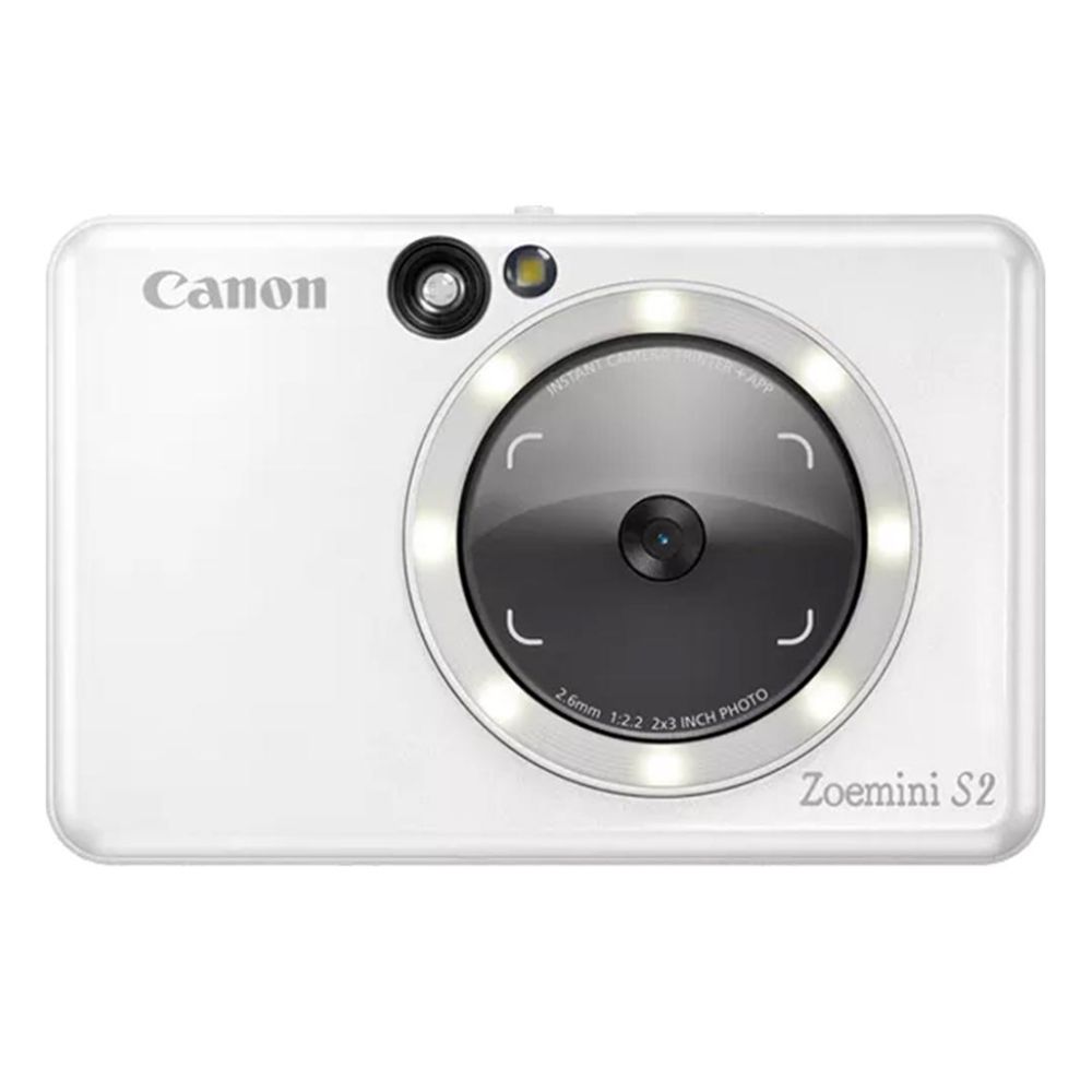 купить Фотоаппарат моментальной печати Canon Zoemini S2 (Pearl White)&nbsp;4519C007 в Алматы