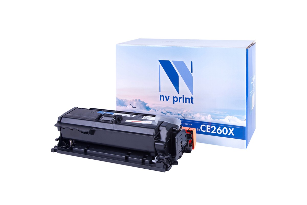 купить Картридж NVP совместимый HP CE260X Black для LaserJet Color CP4025n/CP4025dn/CP4525n/CP4525dn/CP4525                                                                                                                                                       в Алматы