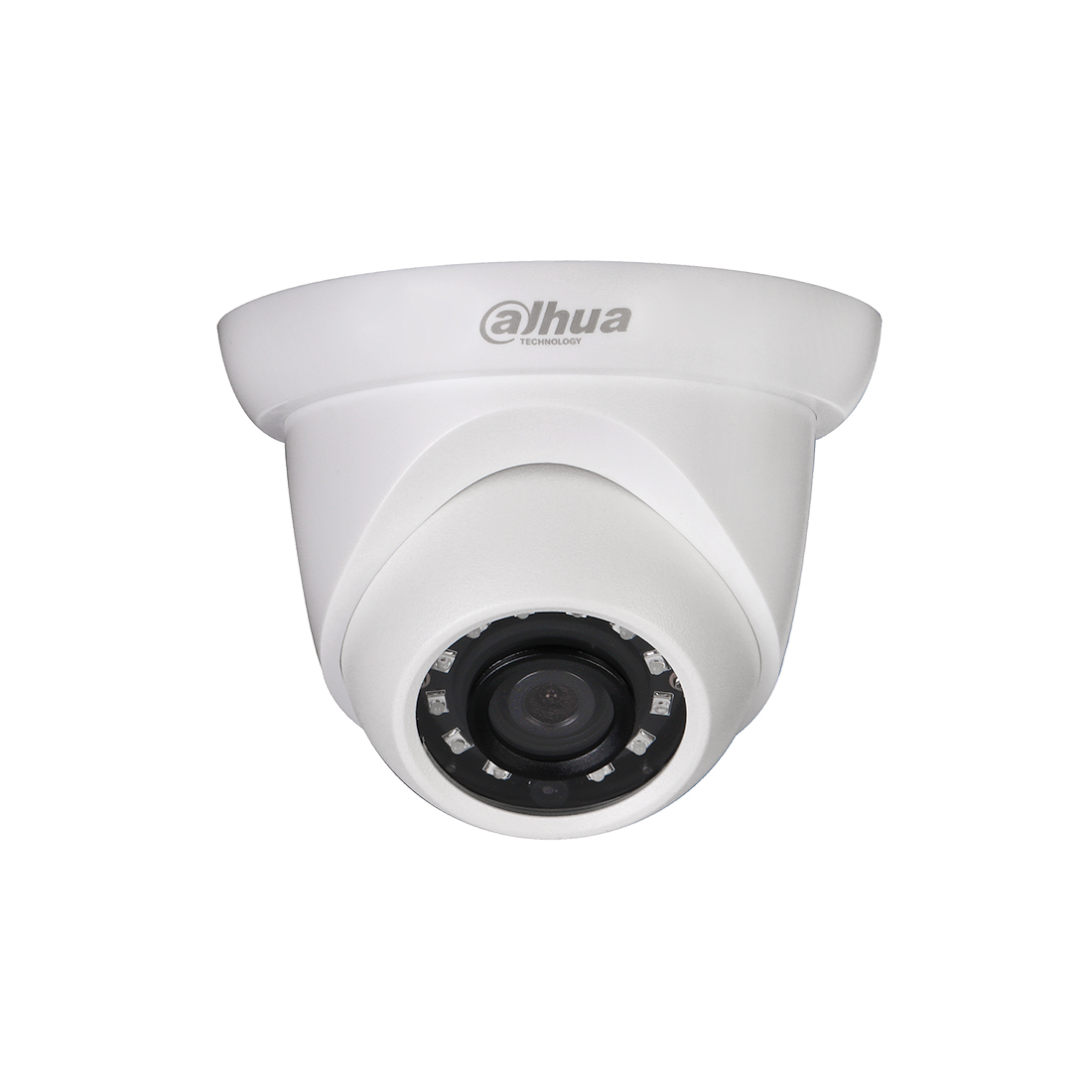 купить Купольная видеокамера, Dahua, DH-IPC-HDW1220SP-0280B, CMOS-матрица 1/2.7” Рrogressive CMOS, Механический ИК-фильтр, ИК-подсветка - до 30 м, Функция день/ночь, 2.0 мега., 0.1 лк/F=2.0, Объектив: f=2.8 мм, DWDR, Скор. записи: до 30 к/c (1920x1080),  H2 в Алматы