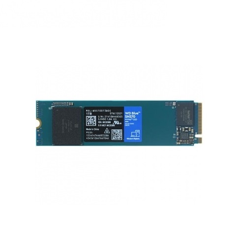 купить Твердотельный накопитель 1000GB SSD WD BLUE 3D NAND M.2 2280 NVMe R3500MB/s  W3000MB/s WDS100T3B0C в Алматы