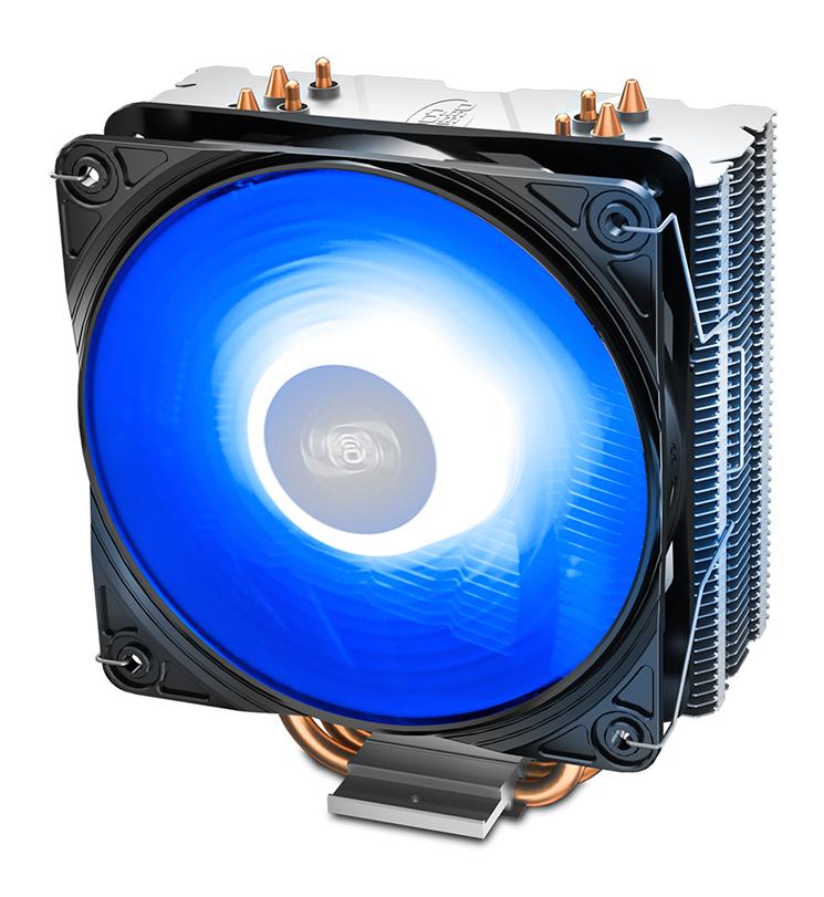 купить Кулер для процессора, Deepcool, GAMMAXX 400 V2 BLUE, DP-MCH4-GMX400V2-BL, Intel 1366/1200/115х и AMD в Алматы