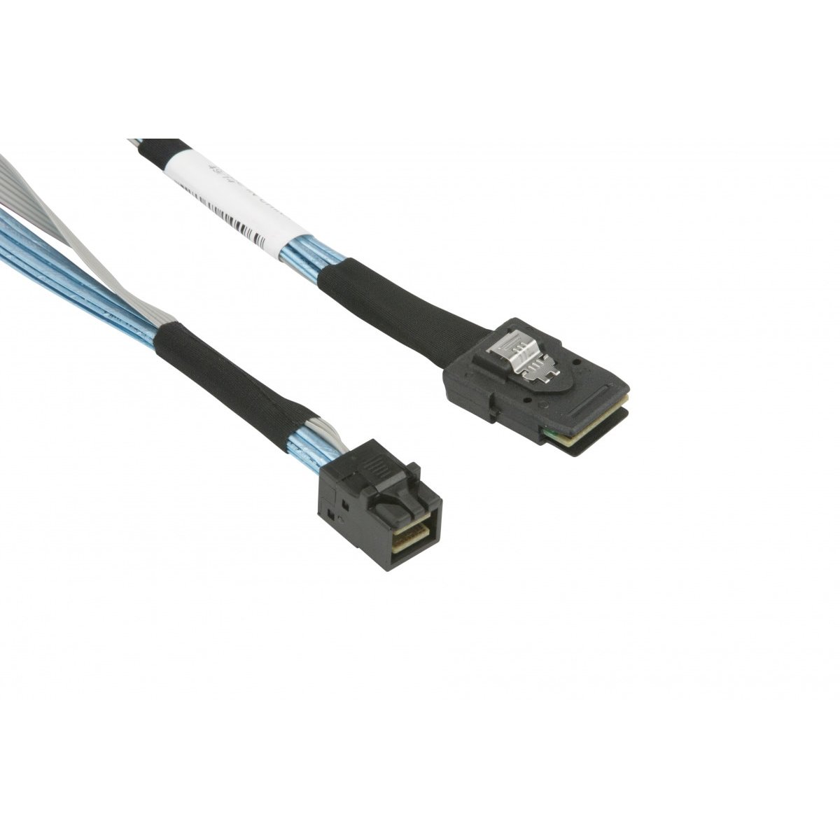 купить Supermicro CBL-SAST-0388L-02 Internal Mini SAS/IPASS to 4x SATA cable в Алматы