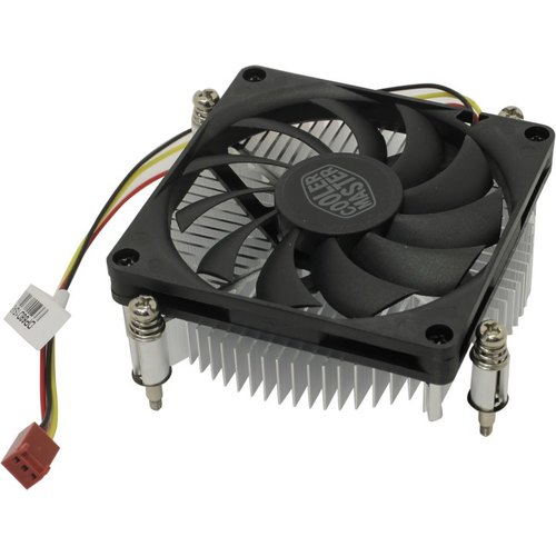 купить Вентилятор для CPU CoolerMaster Hyper H115 4-pin LGA1151/1150/1155/1156 DP6-8D1SA-B1 в Алматы