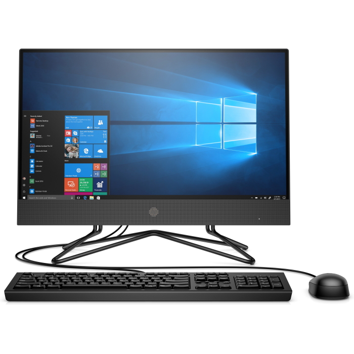 купить Моноблок HP Europe/200 G4 AiO/Core i5/10210U/1,6 GHz/8 Gb/256 Gb/DVD+/-RW/Graphics/UHD/256 Mb/Без операционной системы/21.5 **/FHD/1920x1080 Pix/kdb/m в Алматы