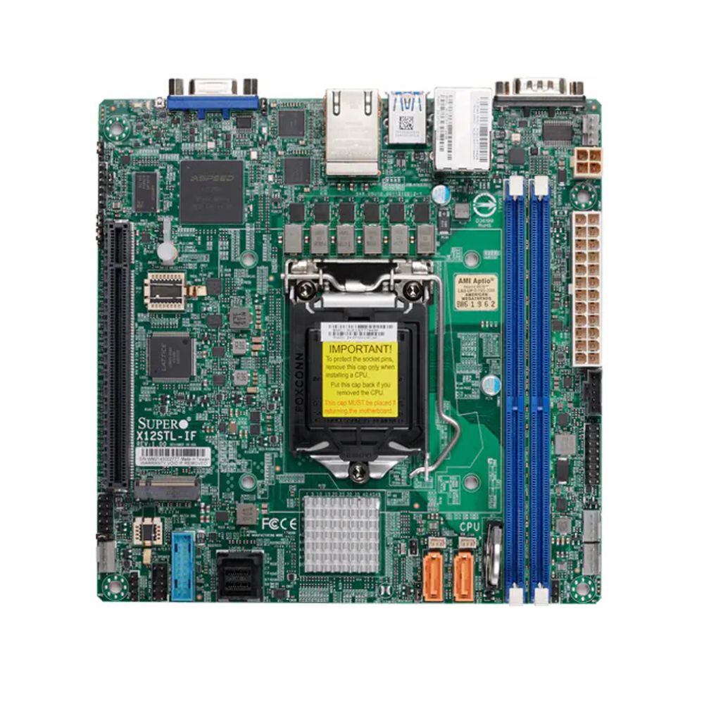 купить Материнская плата сервера Supermicro MBD-X12STL-IF-O в Алматы