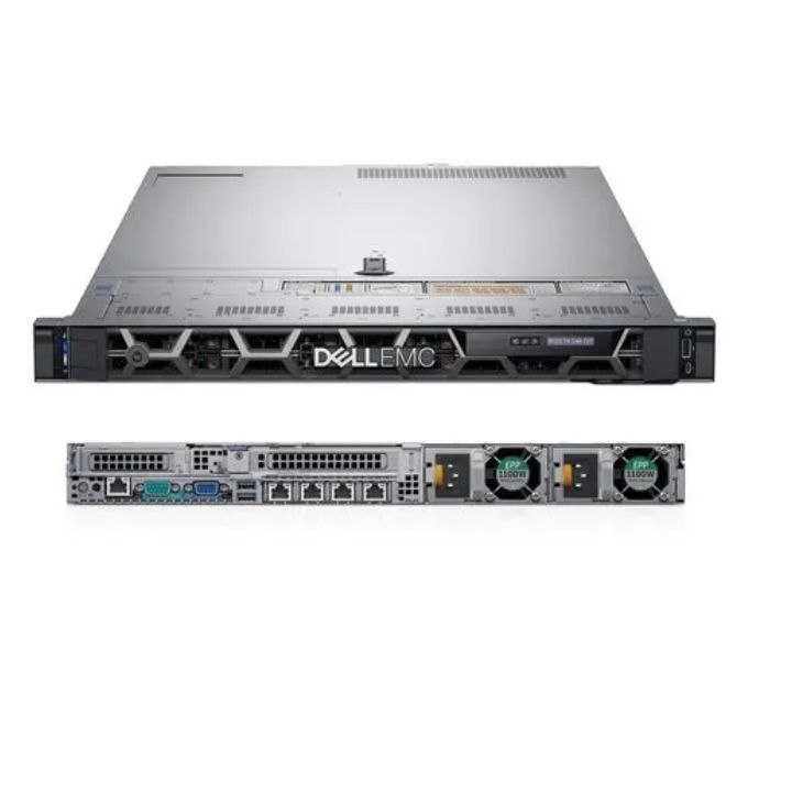 купить Сервер Dell/ PowerEdge R440 / 8SFF/ 2x Intel Xeon Silver 4214 (2.2G, 12C/24T)/ 32GB RAM/ H330 / 1x 480GB SSD SATA/ 2x 1GbE/ iDrac9, Enterprise/ 2х 550W в Алматы