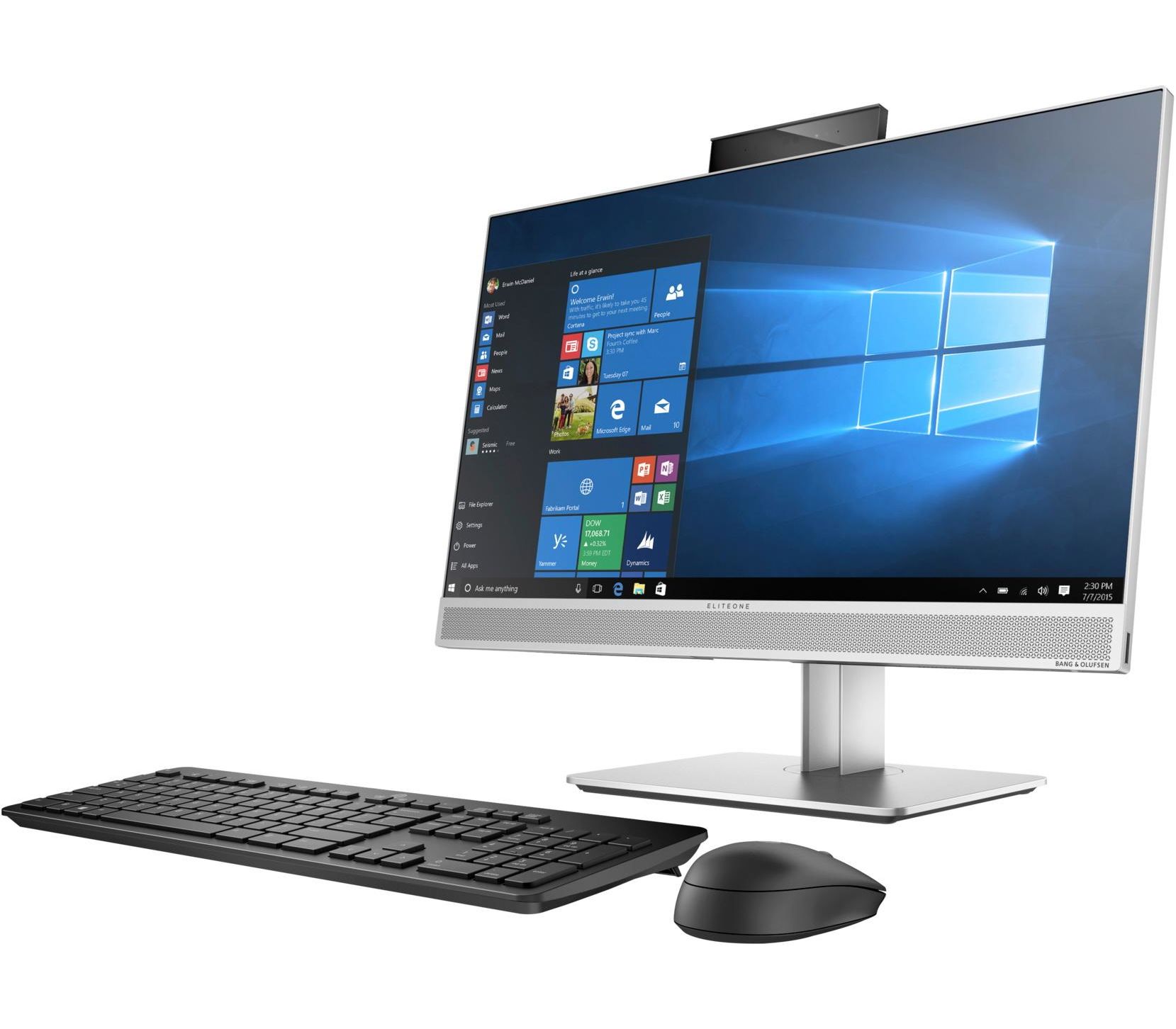 купить Моноблок HP 7XK55AW EliteOne 800G5 NT AiO 23.8*,i5-9500,8GB,256GB,W10p64,DVD-WR,3yw,2MP Cam,USB kbd,USB mouse,Sp,WiFi+BT в Алматы