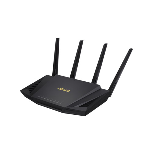 купить Двухдиапазонный маршрутизатор ASUS RT-AX58U/Wi-Fi 6 (802.11ax)/MU-MIMO/OFDMA/AiProtection Pro/AiMesh в Алматы