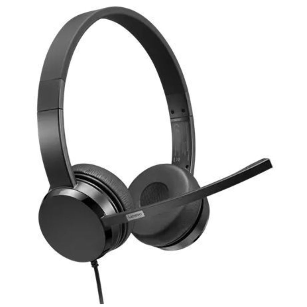 купить Гарнитура Lenovo USB-A Wired Stereo On-Ear Headset USB (4XD1K18260) в Алматы