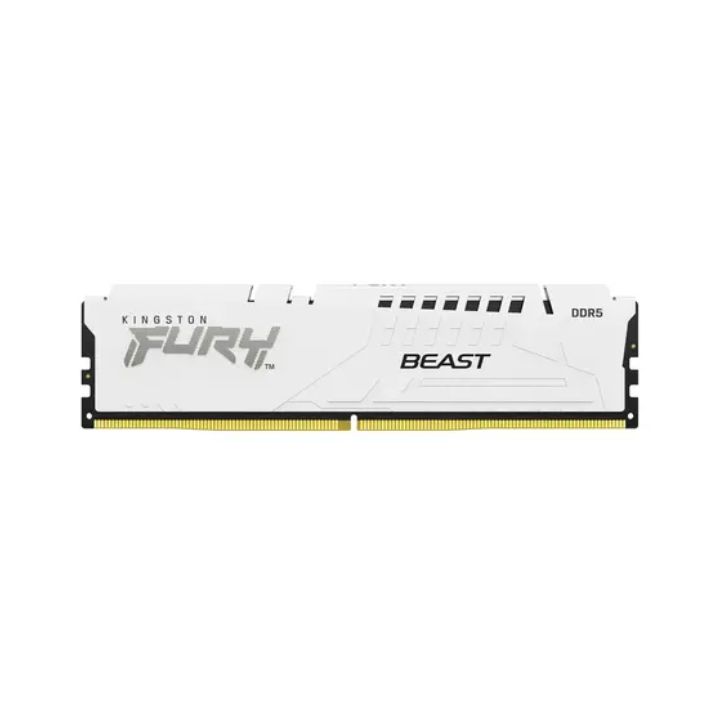 купить Модуль памяти Kingston FURY Beast White XMP EXPO KF552C40BW-16 DDR5 16GB 5200MHz в Алматы