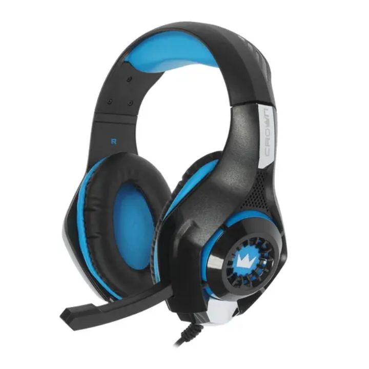 купить Гарнитура игровая CROWN CMGH-102T Black&blue в Алматы