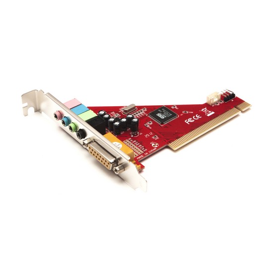 купить Контроллер, Deluxe, DLC-S41, PCI Звуковая карта 4.1, 3D Sound Effect (front-out, rear-out, line-in, MIC-in) в Алматы