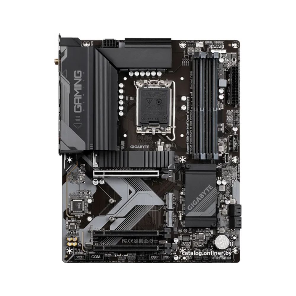 купить Материнская плата GIGABYTE B760 GAMING X AX G11, LGA1700, PCIe16x 4.0, HDMI+DP, 4DDR5,3xM.2, 4xSATA в Алматы