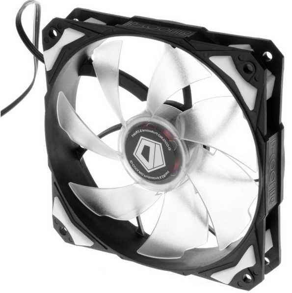 купить Вентилятор для корпуса ID-Cooling NO-12025-W(SD) <120x120x25mm, 1600±10%RPM, Hydraulic Bearing, 27.5dB> в Алматы