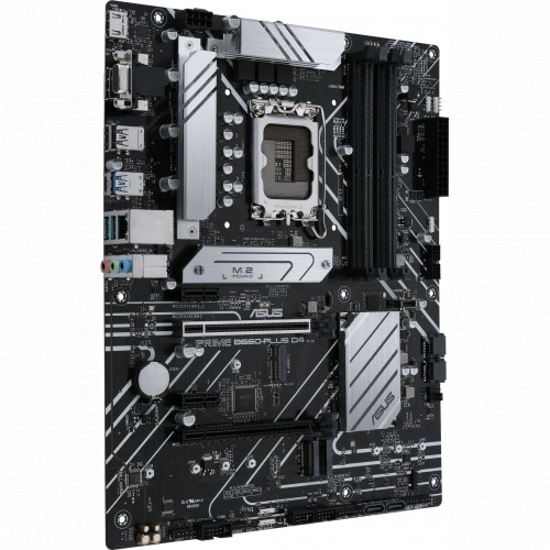 купить Материнская плата ASUS PRIME B660-PLUS D4, LGA1700 4xDDR4 4xSATA3 3xM.2 RAID D-Sub HDMI DP ATX в Алматы