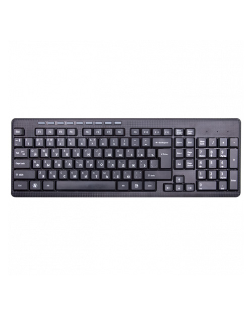 купить Клавиатура проводная RITMIX RKB-255W, черный в Алматы