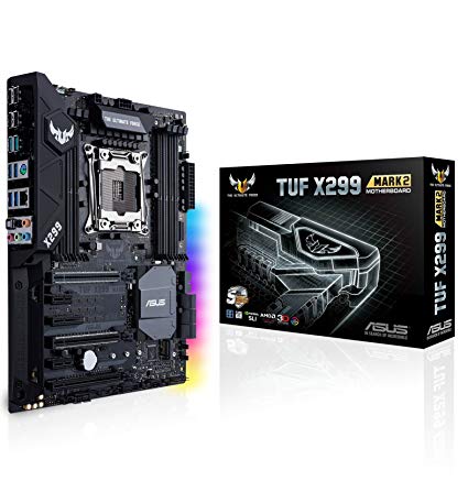 купить Материнская плата ASUS TUF X299 MARK 2, Socket 2066, Intel&reg; X299, 8xDDR4,  6xSATA, 2xM.2x4, 6xUSB3.1, 4xUSB2.0, ATX  в Алматы
