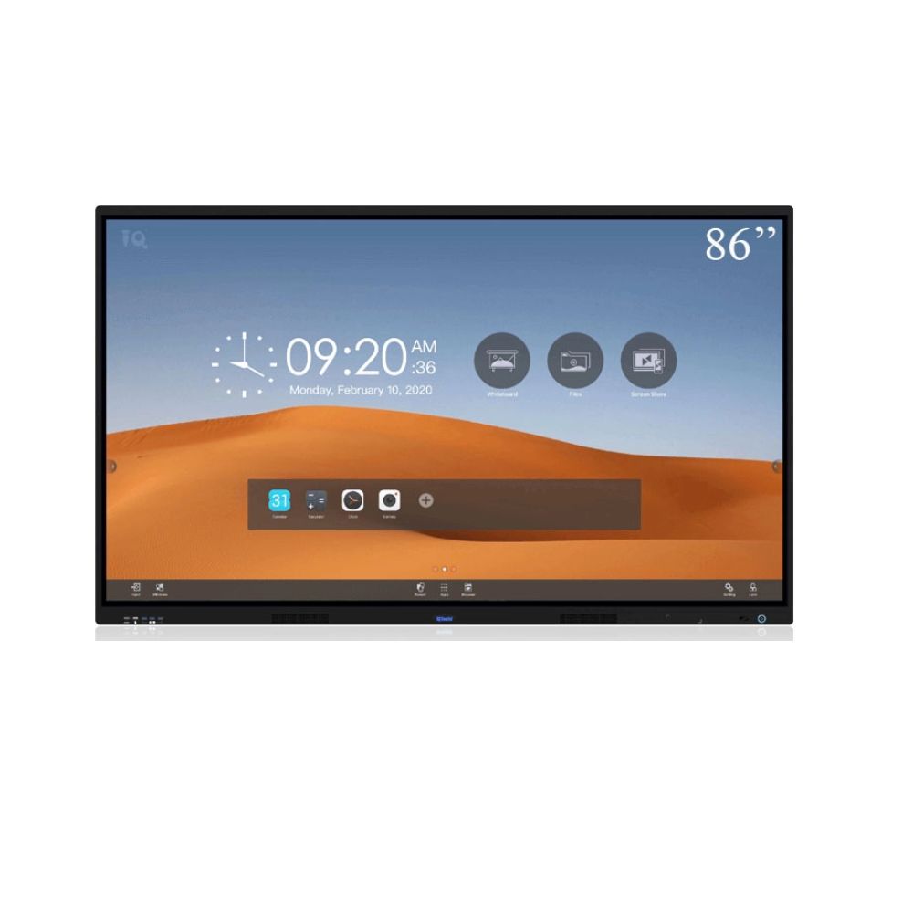 купить Интерактивная LED панель 86* S SMART IK86R14 <20 касаний, 3840*2160, UHD, 16/256, Android 14> в Алматы