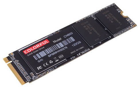купить Накопитель SSD M.2 NVME Colorful CN600 120GB 11150C <120GB, M.2 NVME> в Алматы
