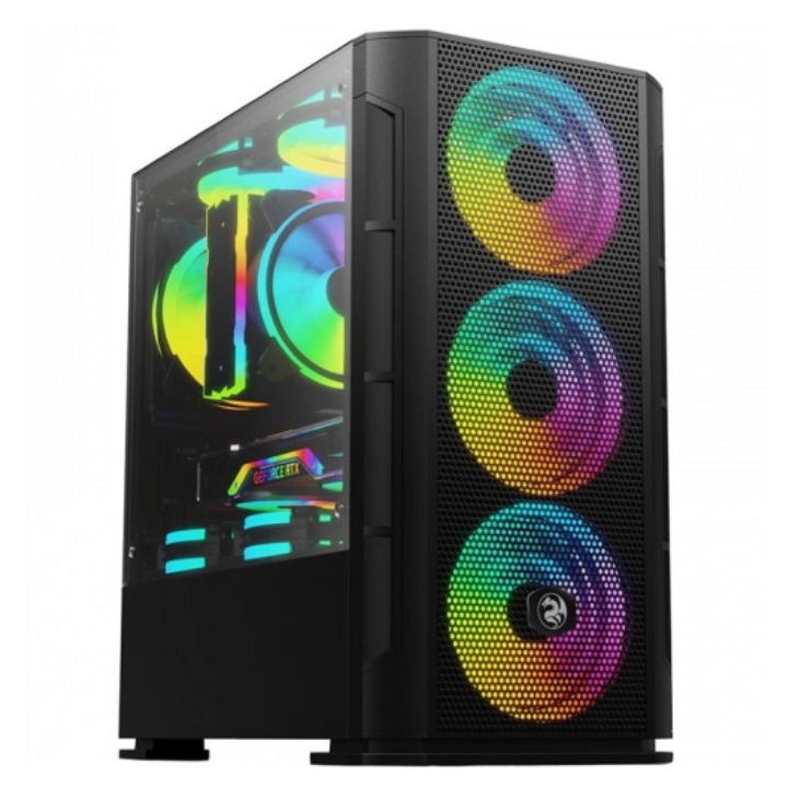 купить КОМПЬЮТЕРНЫЙ КОРПУС 2E GAMING CALLEO GB700, без БП, 2xUSB 3.0, 1xUSB 2.0, 4x120mm ARGB fans, control в Алматы