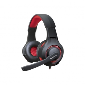 купить Наушники-гарнитура игровые Defender Warhead G-450 USB, подсветка в Алматы