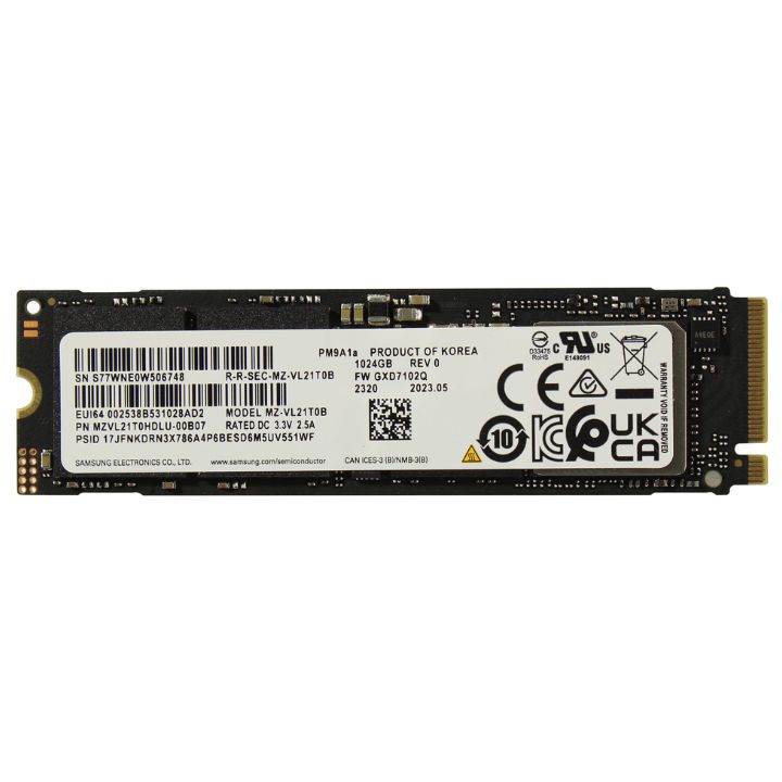 купить SSD Samsung 1000GB PM9A1 M.2 MZVL21T0HDLU-00B07 в Алматы