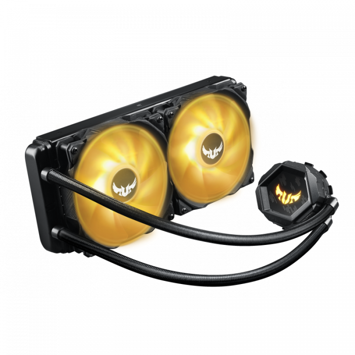 купить СЖО ASUS TUF GAMING LC 240 RGB, AIO, 120mm fan, RGB, BOX в Алматы