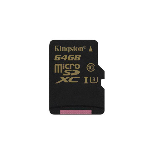 купить Карта памяти Kingston SDCG/64GB, MicroSDHC, 64Gb, Class 10, 90/45 Мб/c, с адаптером SD в Алматы