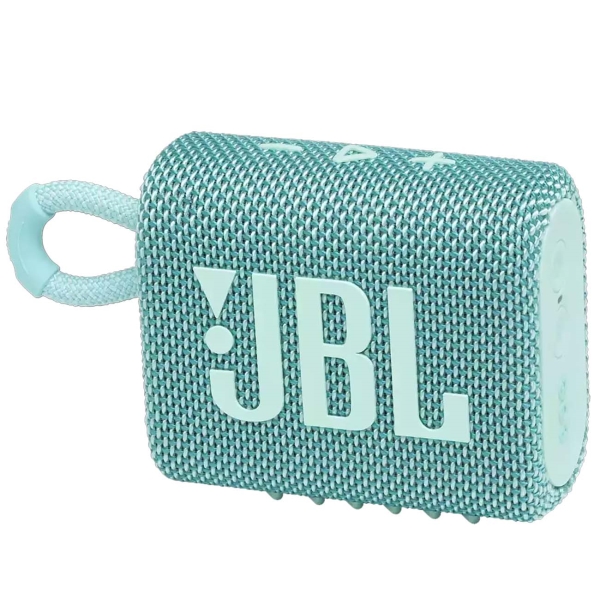 купить Колонка порт. JBL GO 3 бирюзовый 3W 1.0 BT (JBLGO3TEAL) /  в Алматы