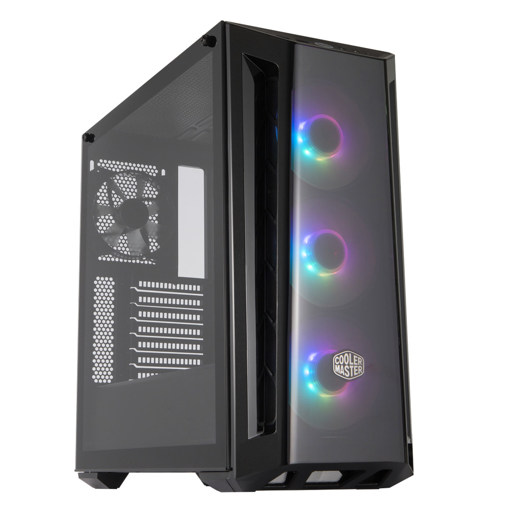 купить Корпус CoolerMaster MasterBox MB520 ARGB (MCB-B520-KGNN-RGA) ATX/mATX/Mini-ITX 2xUSB3.2 Черный в Алматы