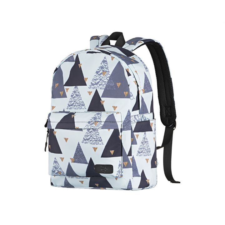 купить Рюкзак 2Е, TeensPack Triangles, белый в Алматы