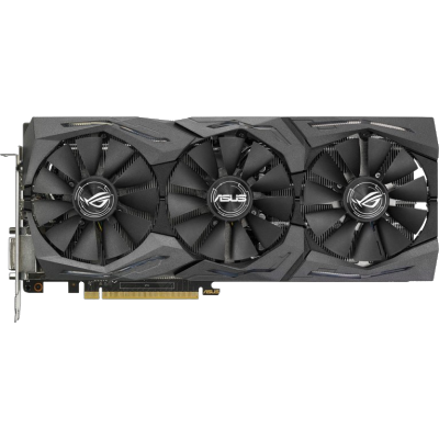 купить Видеокарта ASUS GeForce GTX1070Ti 8GB 256bit 1xDVI 2xHDMI 2xDP ROG-STRIX-GTX1070TI-A8G-GAMING Частота памяти 8008 MHz  Digital Max Resolution:7680x4320                                                                                                    в Алматы