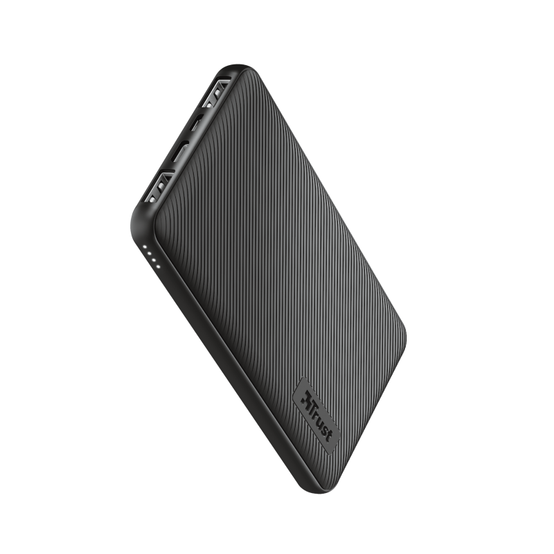 купить Зарядное устройство Power bank Trust Primo Ultra-thin 10000 черный в Алматы