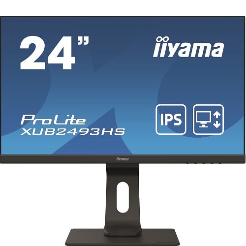 купить Монитор Iiyama LCD 24" [16:9] 1920х1080(FHD) IPS, nonGLARE, 250cd в Алматы