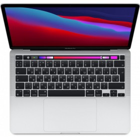 купить 13-inch MacBook Pro, Model A2338: Apple M1 chip with 8‑core CPU and 8‑core GPU, 256GB SSD - Silver в Алматы