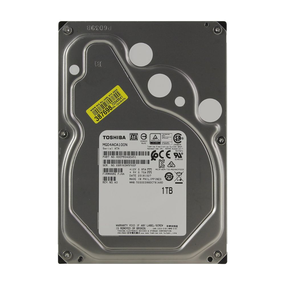 купить Жесткий диск HDD Server TOSHIBA MG04ACA100N в Алматы