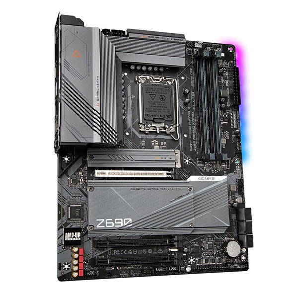 купить Материнская плата GIGABYTE Z690 GAMING X, LGA1700, Z690, PCI-Ex 5.0, 1xHDMI, 1xDP, 3xM.2, 6xSATA, в Алматы